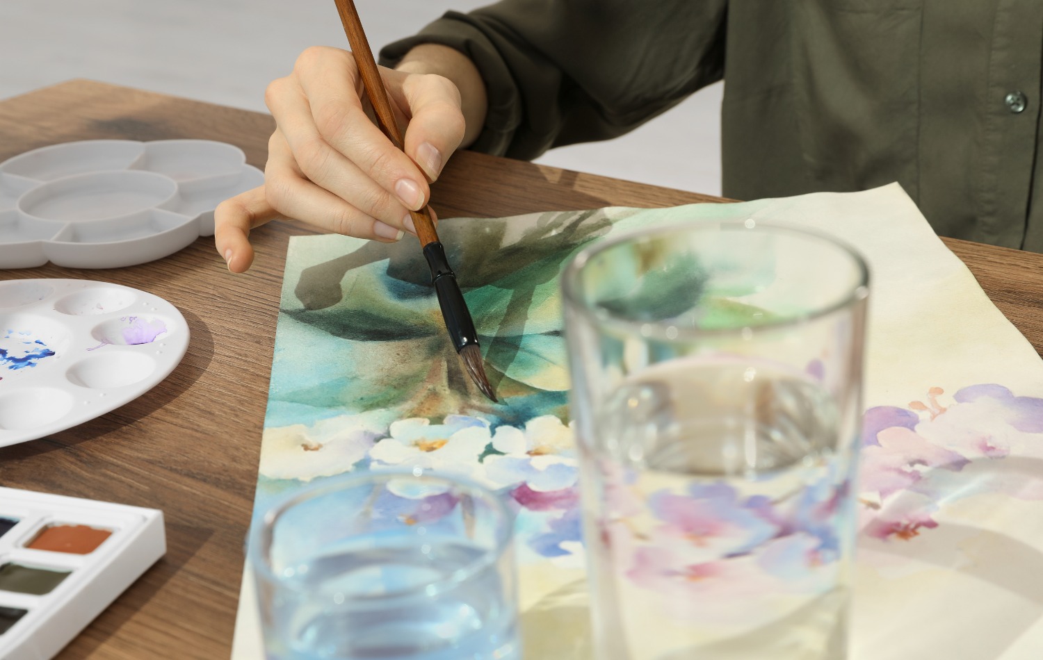 watercolor painting