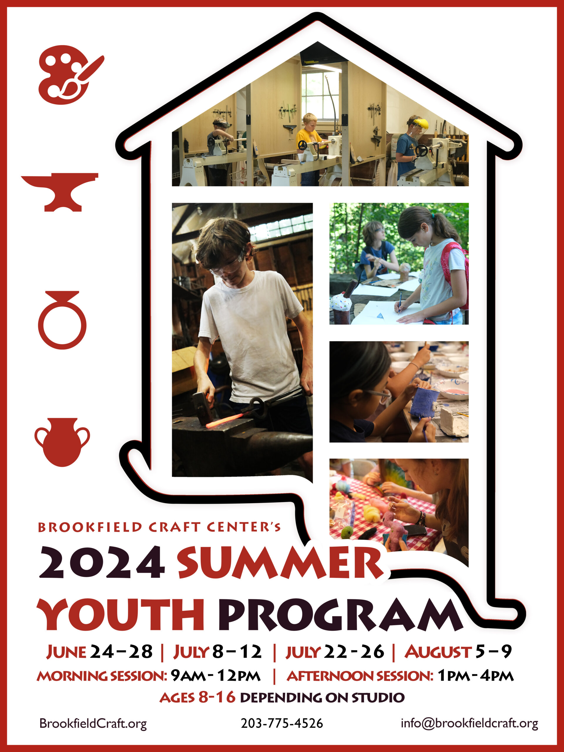 BCC SUMMER YOUTH 2024 Brookfield Craft Center