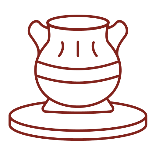 ceramic vase icon