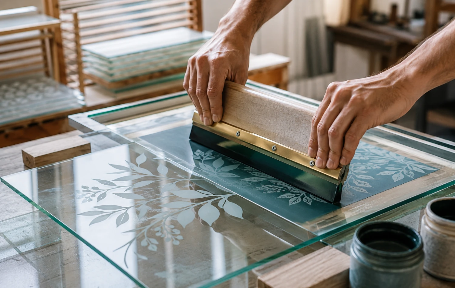 glass silkscreen